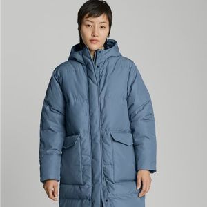 The ReNew Long Puffer in lake